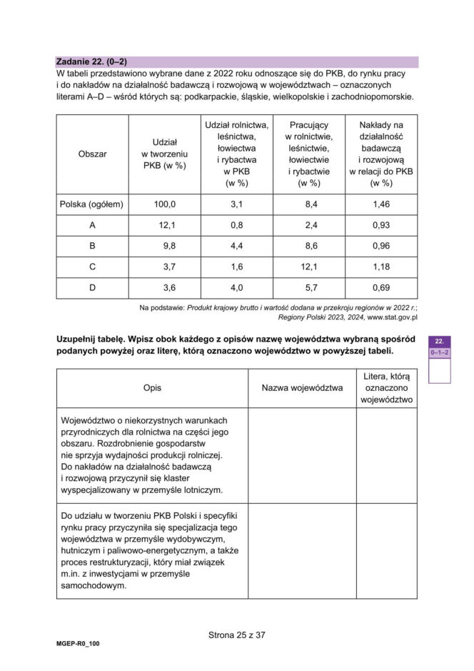 Matura 2026 z rozszerzonej geografii: arkusze CKE [Formuła 2023] 15.05.2026