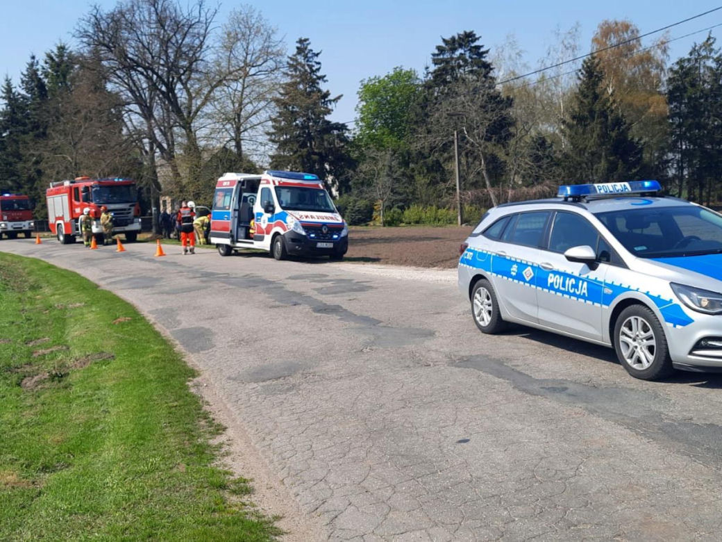 Kujawsko-pomorskie: Chciał ominąć stado dzików i uderzył w drzewo! Trafił do szpitala [ZDJĘCIA] 