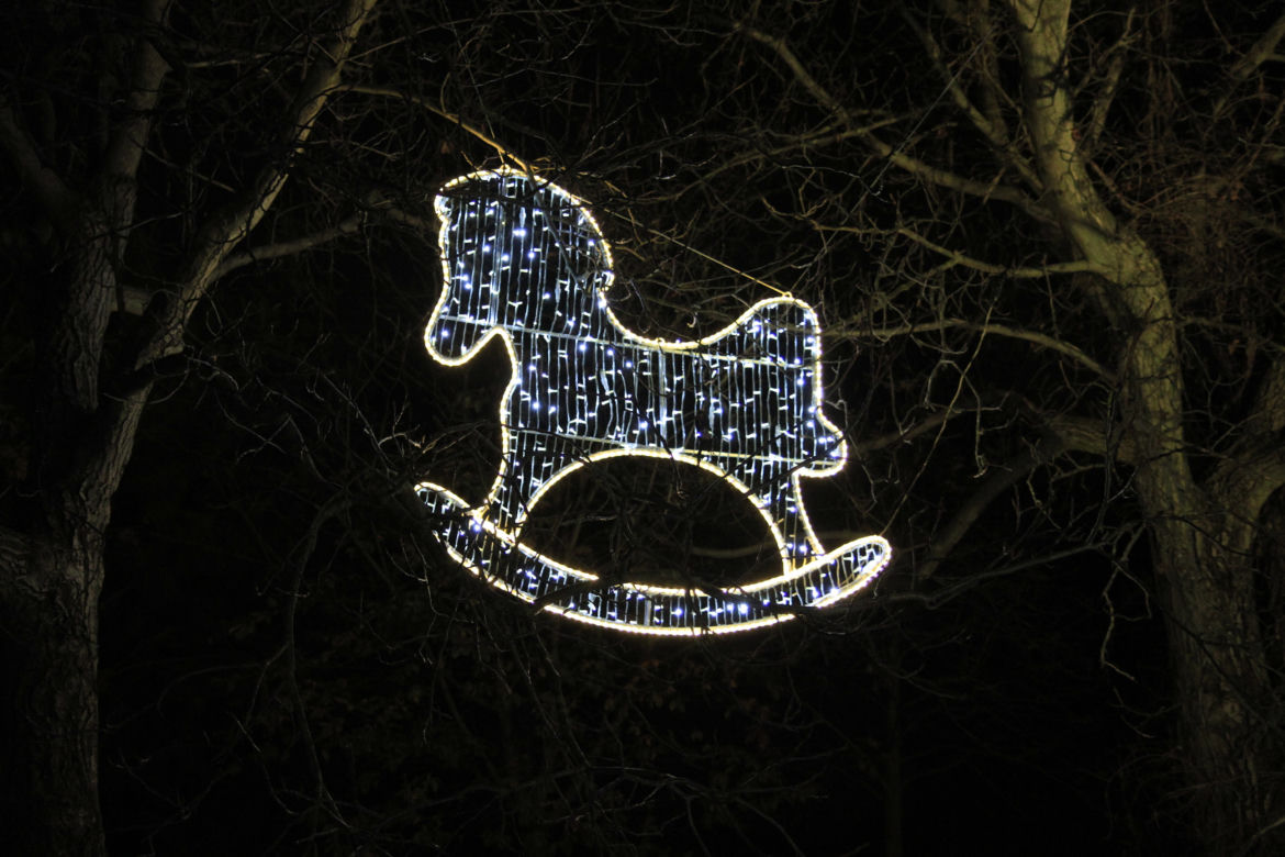 Park iluminacji „Tajemniczy Ogród” w Lublinie