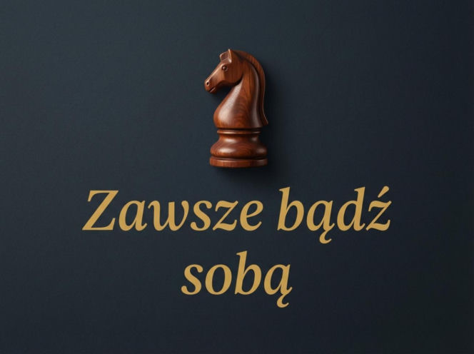 Szachowy skoczek na Dzień Mężczyzn