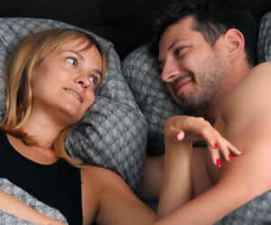 Barwy szczęścia, odc. 3286. Justin (Jasper Sołtysiewicz), Ola (Michalina Robakiewicz)