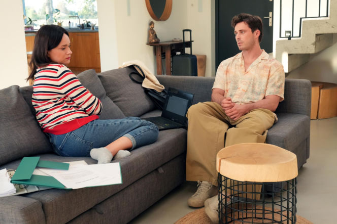 Barwy szczęścia odc. 3328. Natalia (Maria Dejmek), Cezary (Marcel Opaliński)