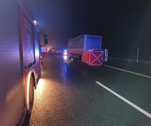 Czarna seria na autostradzie A4. Śmierć dwóch osób, karambol i droga zablokowana na wiele godzin