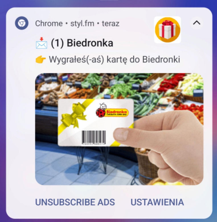 Fałszywe pushe