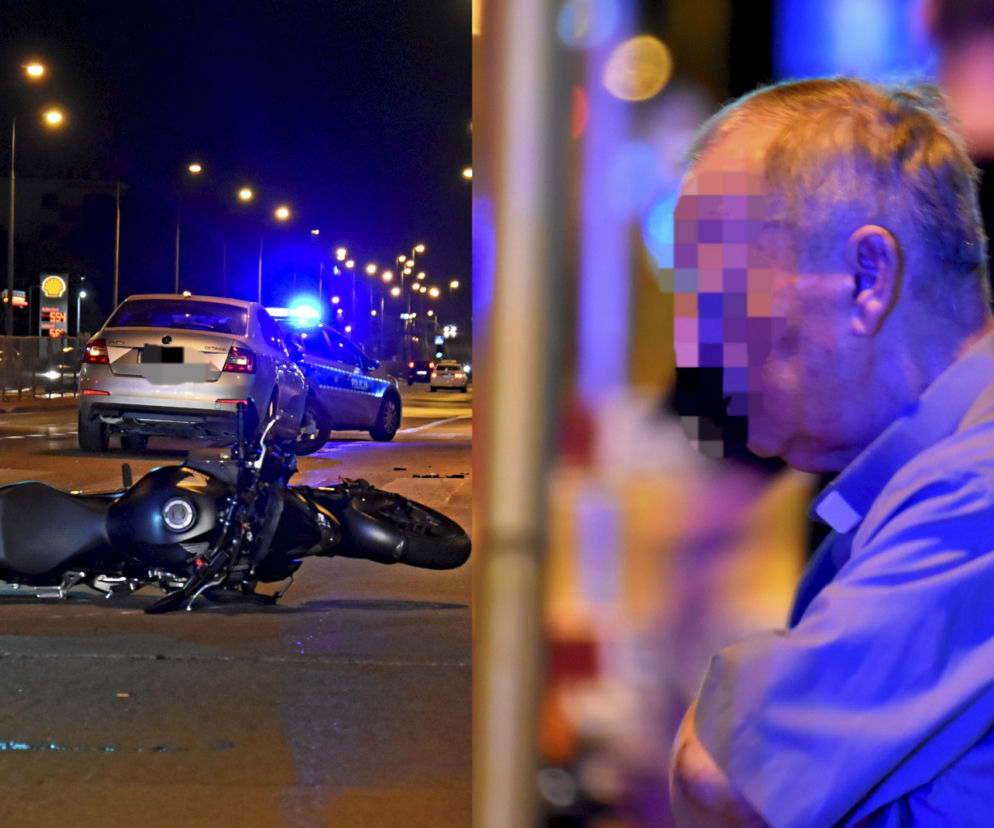 Ksiądz rozjechał motocyklistów na Łopuszańskiej 
