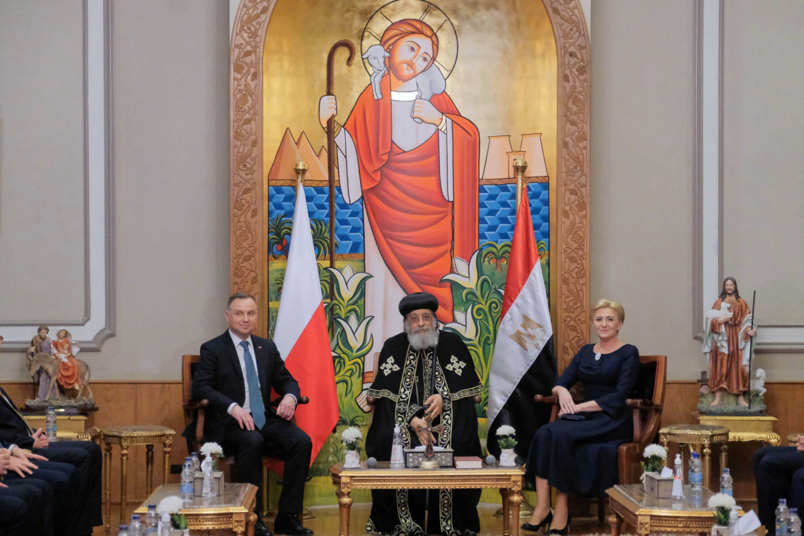 Agata Duda w Egipcie. Pierwsza dama przyćmiła wszystkich swoją stylizacją