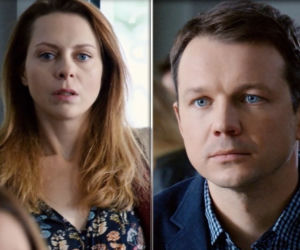 Przyjaciółki 6 sezon odc. 73. Magda (Karina Seweryn), Wojtek (Lesław Żurek)