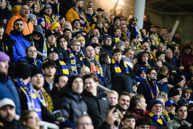 Arka Gdynia - Lechia Gdańsk: Zdjęcia kibiców z derbów Trójmiasta w ramach 23. kolejki PKO BP Ekstraklasy