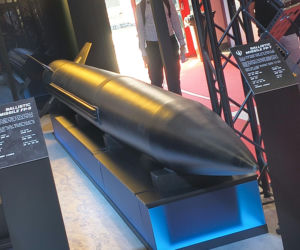 Ukraiński pocisk balistyczny FP-7 w akcji. Pocisk po raz pierwszy użyty w walce