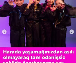 Azerbejdżan reprezentuje Yağmur z piosenką Miau Miau