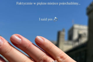 Melania Grzesiewicz (Anita z M jak miłość) zaręczona
