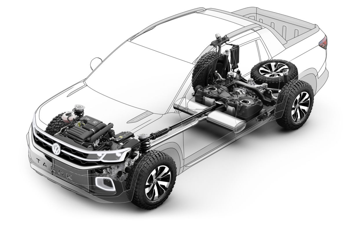 Volkswagen Tarok - nowy pick-up