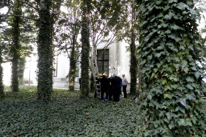 Włodzimierz Czarzasty robi budki dla ptaków Sejm/Piotr Tracz