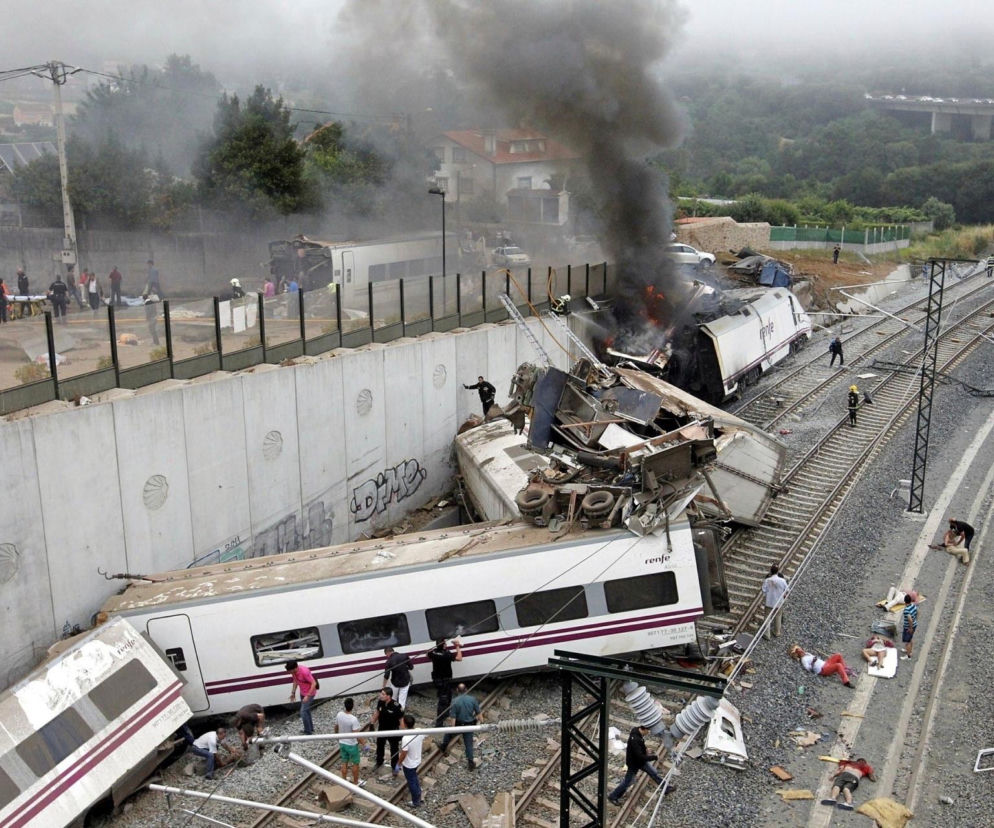 Taka była przyczyna katastrofy kolejowej w Hiszpanii? Śledczy niemal pewni!