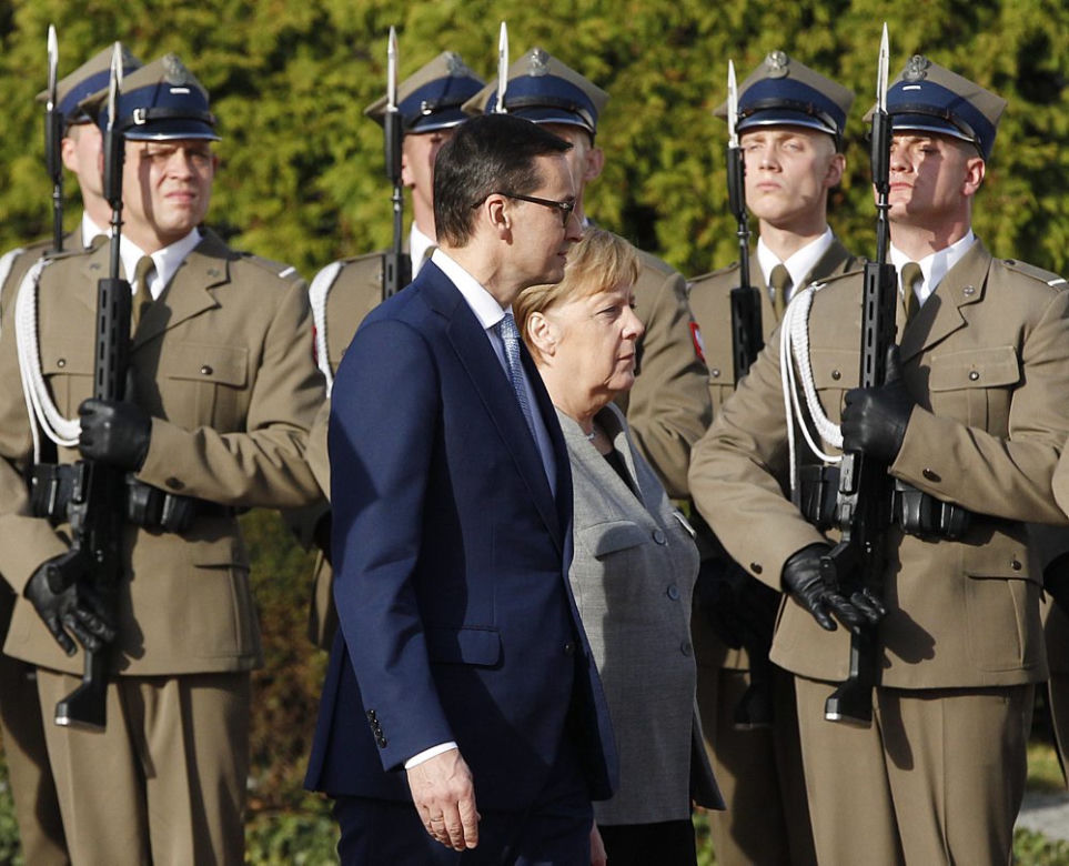  Angela Merkel w Warszawie