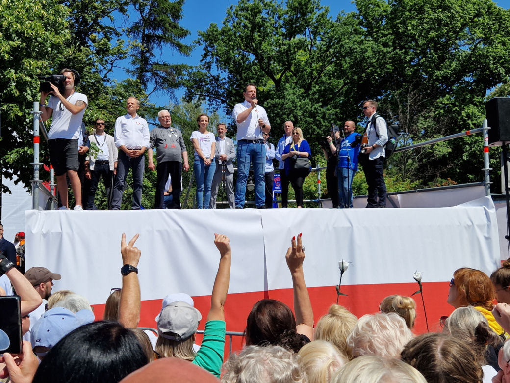 Marsz 4 czerwca w Warszawie - tłumy na ulicach stolicy!