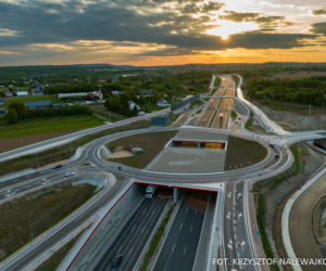 Tunel w Zielonkach i tunel w Dziekanowicach na Północnej Obwodnicy Krakowa (S52)