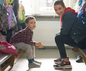 Zawsze warto. Ada (Julia Wieniawa) i syn Dorian (Kamil Jaroszewski)