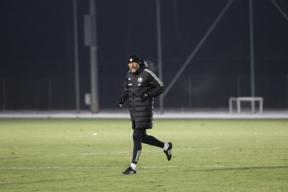 pierwszy trening Marka Papszuna w Legii