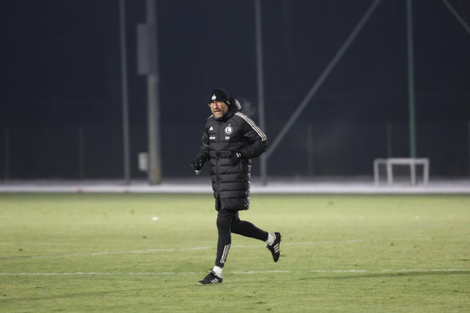 pierwszy trening Marka Papszuna w Legii