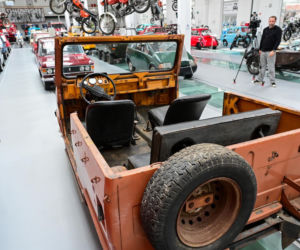 Prototyp terenowego Poloneza w Muzeum Techniki i Komunikacji w Szczecinie