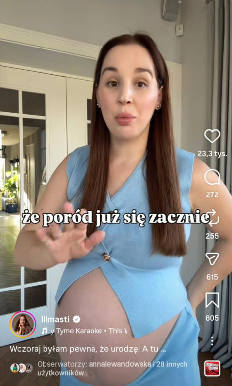 Lil Masti urodziła