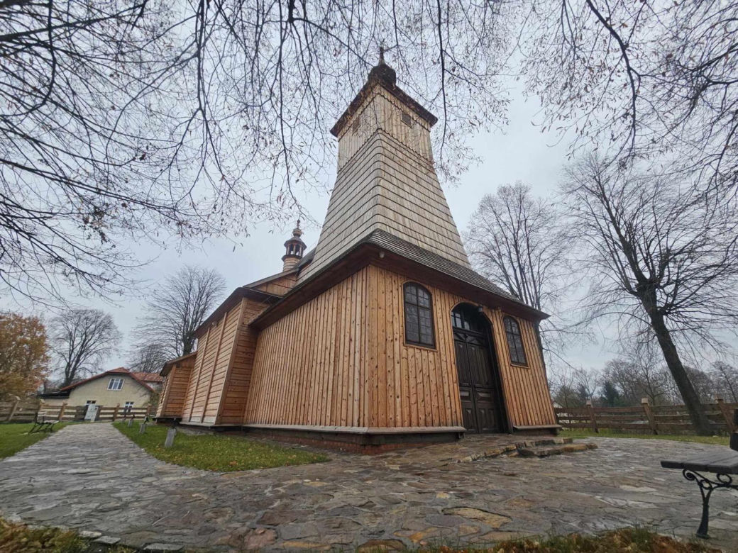Zabytkowy kościół w Soninie