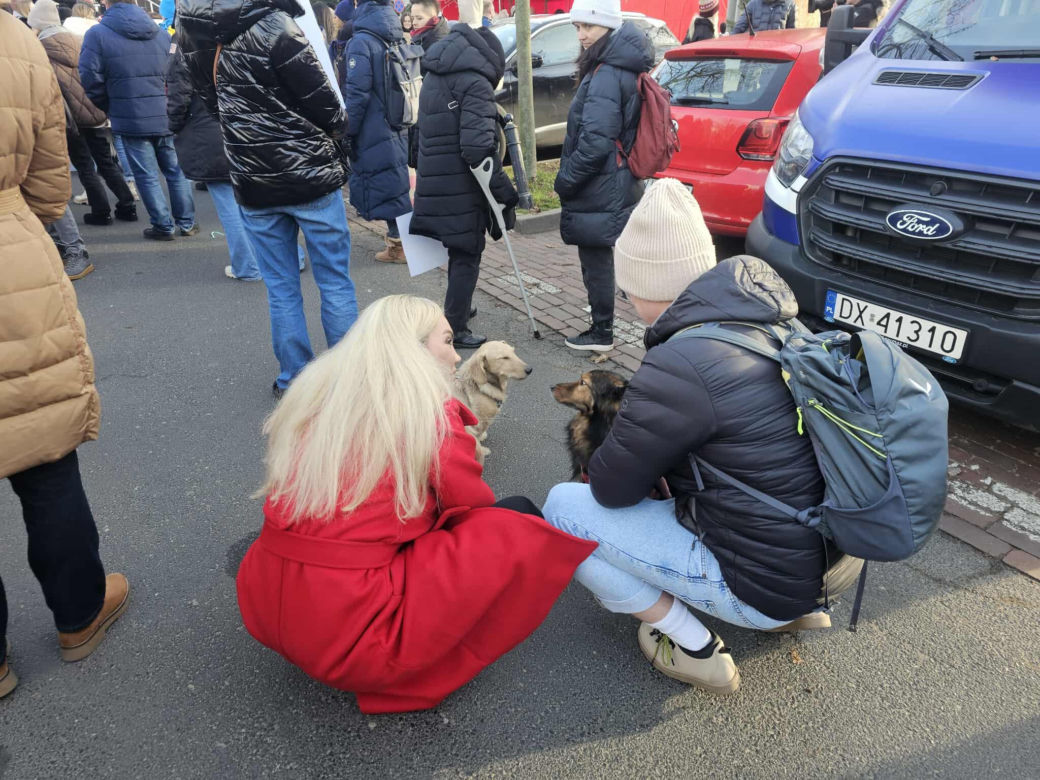 Protest przed Sejmem (17.12.2025)