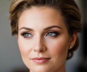 Makijaż oczu, od którego nie oderwiesz wzroku. Świąteczny make-up z błyskiem w stylu lat 80.