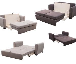 Szara sofa do salonu: szare meble tapicerowane