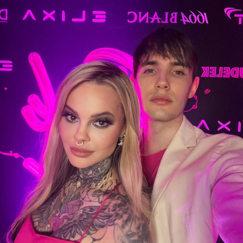 Monika Miller z ukochanym