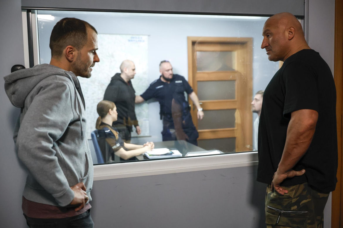 Marcin Najman w "Policjantkach i Policjantach"! Zobacz galerię z planu zdjęciowego