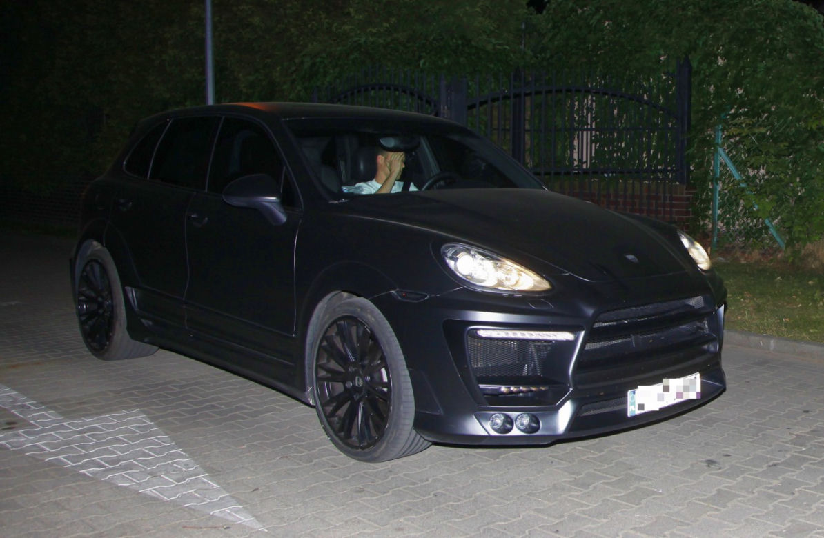 Porsche Cayenne Lumma Design - auto piłkarza Wojtka Szczęsnego