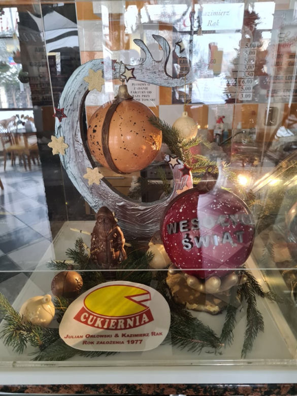 Rzeszów. Niezwykła czekoladowa szopka w cukierni na Miodowej [ZDJĘCIA]