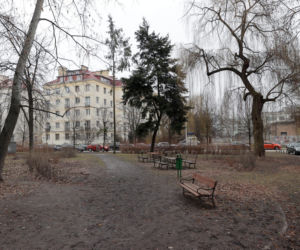 Skwer Jolanty Brzeskiej na Mokotowie