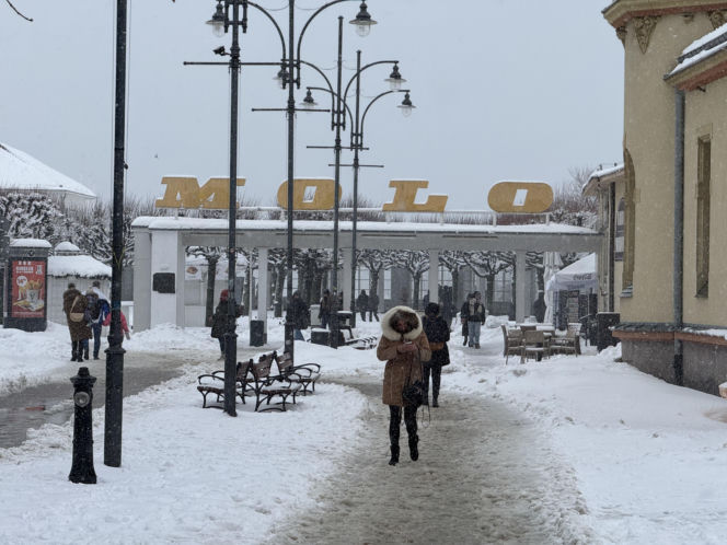 Bałtyk zimową porą, uchwycony w kadrach