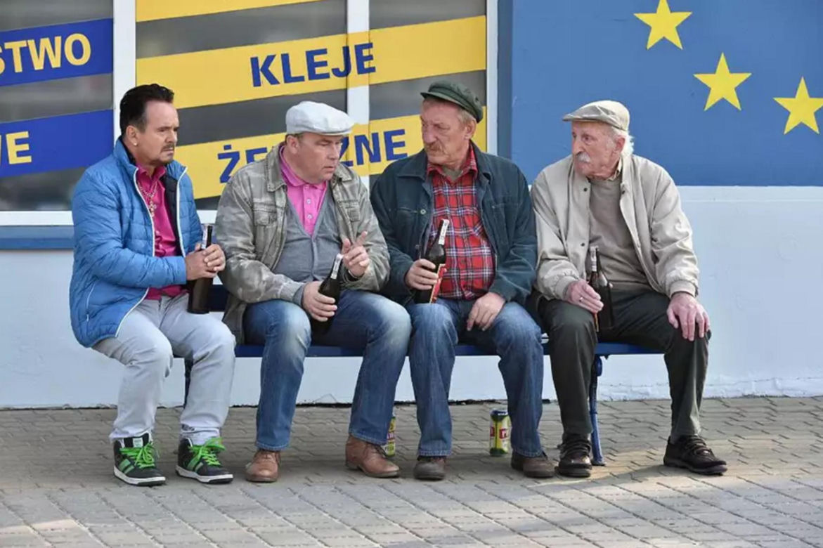 Ławeczka z serialu "Ranczo"