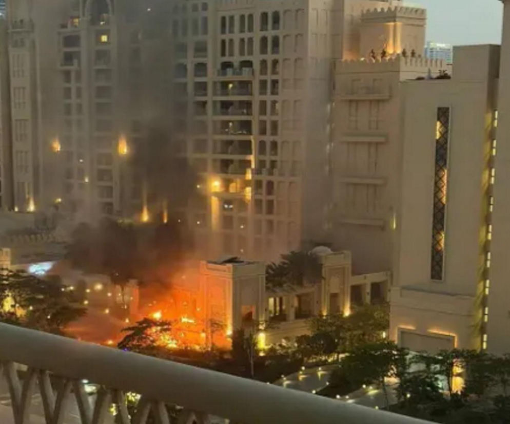 Szokujące zdjęcia i filmy z Dubaju. Turyści uciekają