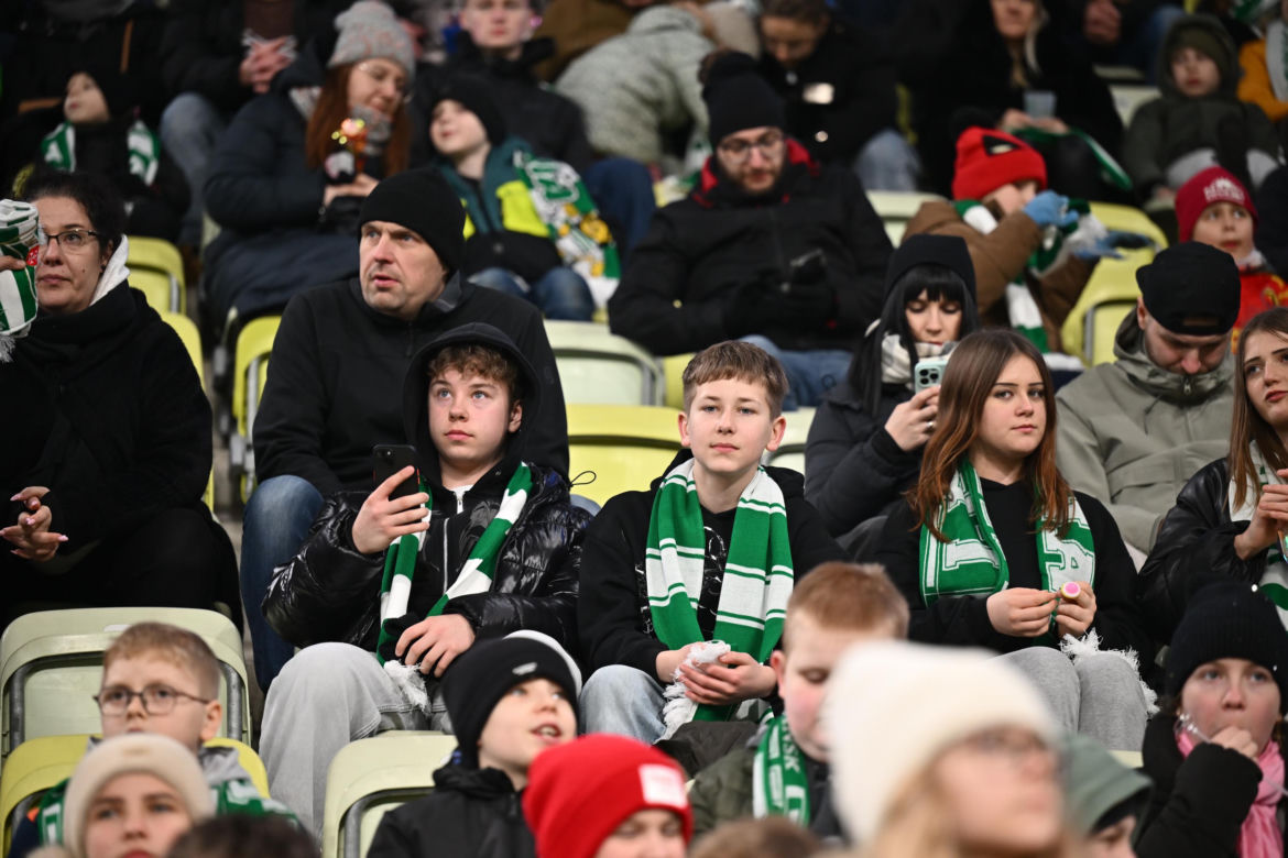 Lechia Gdańsk - Jagiellonia Białystok: Zdjęcia kibiców i zawodników z meczu 24. kolejki PKO BP Ekstraklasy