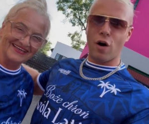 Król Latino, Skolim, wypuścił do sprzedaży koszulkę Boże Chroń Króla Latino
