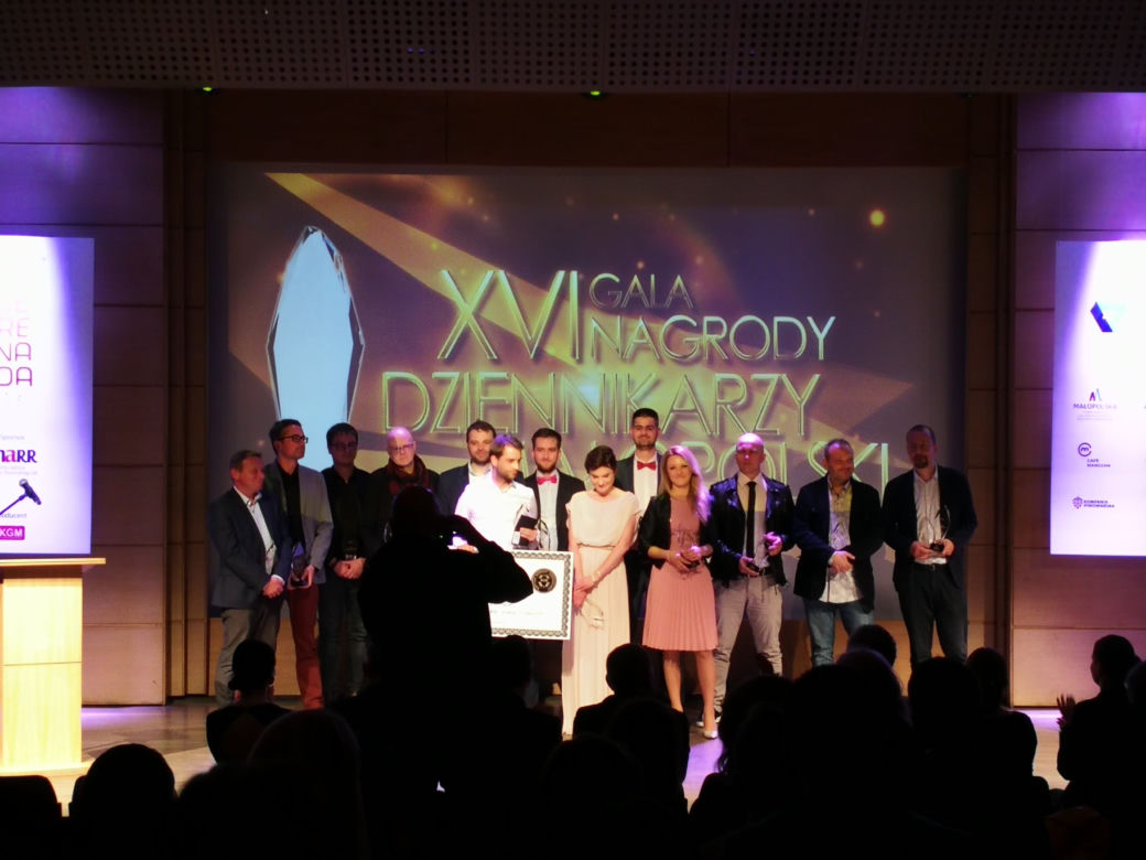 Nasz dziennikarz wśród najlepszych w Małopolsce!