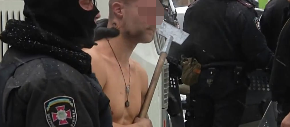 Berkut nai demonstrant