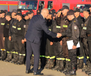 Polscy strażacy wrócili z akcji gaszenia pożarów w Szwecji
