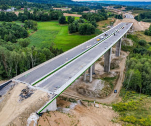 Budowa drogi S19. Najwyższa estakada w Polsce
