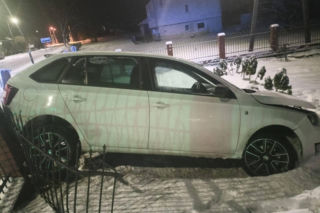 Zderzenie dwóch auto w Święciechowie, pijany kierowca w Lipnie