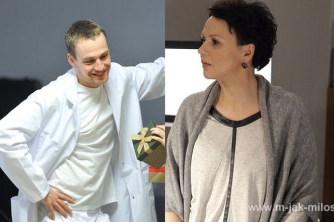 M jak miłość Wojtek (Mateusz Janicki), Marysia (Małgorzata Pieńkowska)