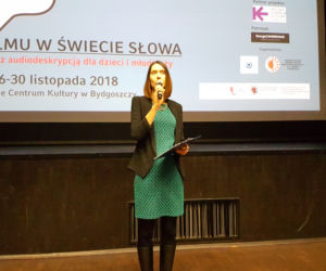 Festiwal filmowy dla niewidomych i słabowidzących w Bydgoszczy. Młodzi kinomaniacy są zachwyceni! [ZDJĘCIA, WIDEO, AUDIO]