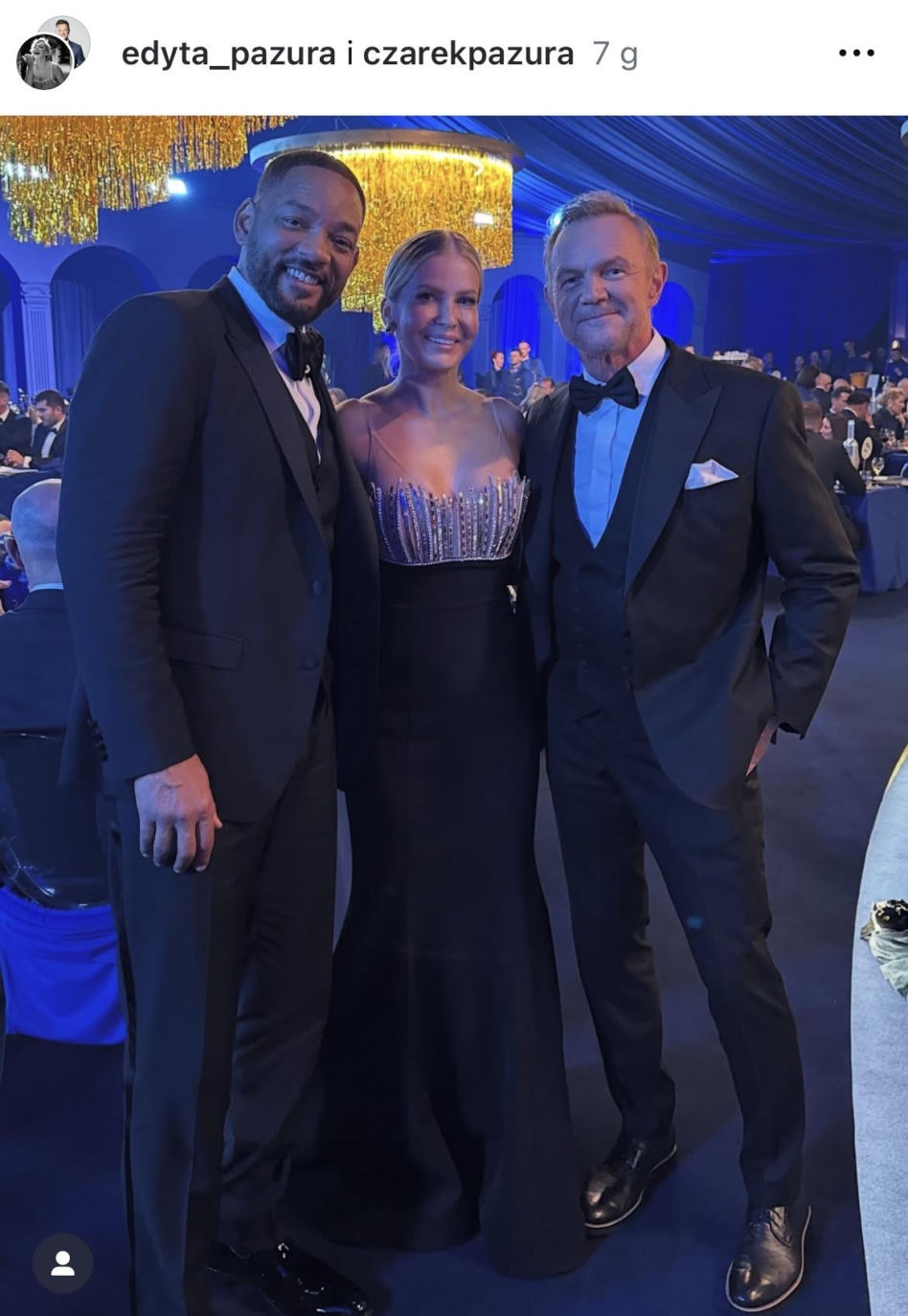 Omena Mensah, Rafał Brzoska, Will Smith 