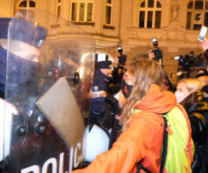 Blokada Sejmu przez Ogólnopolski Strajk Kobiet