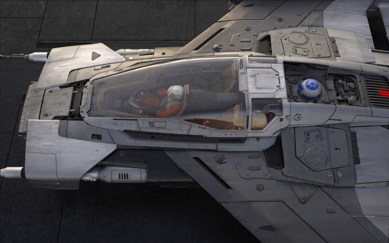 Porsche x Star Wars: Tri-Wing S-91x Pegasus Starfighter